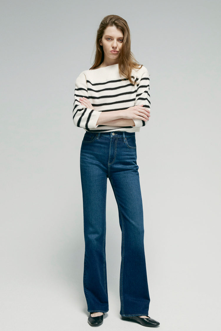 Barbara High Rise Bootcut Jeans