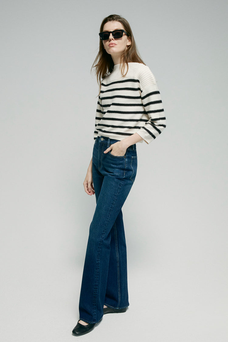 Barbara High Rise Bootcut Jeans