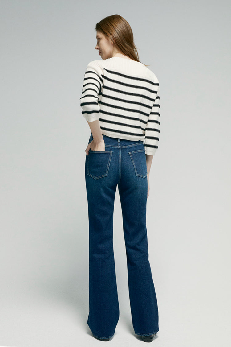 Barbara High Rise Bootcut Jeans
