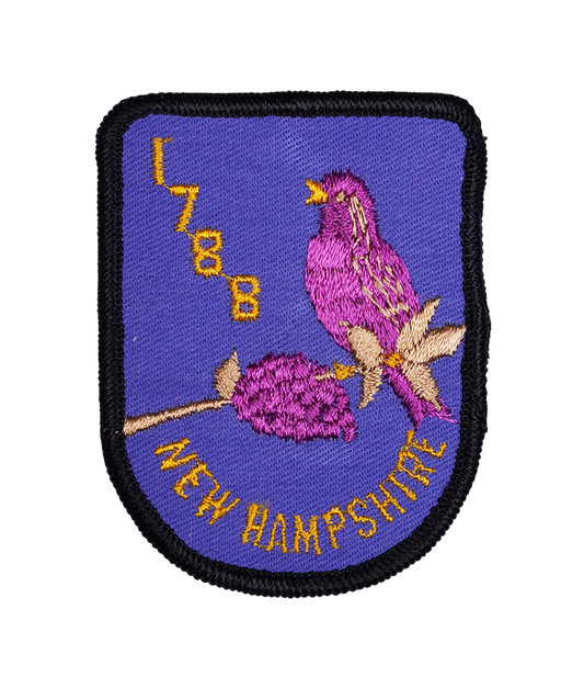 Vintage New Hampshire Embroidered Patch