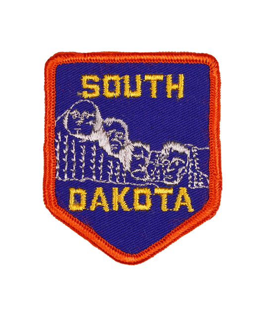 Vintage South Dakota Embroidered Patch