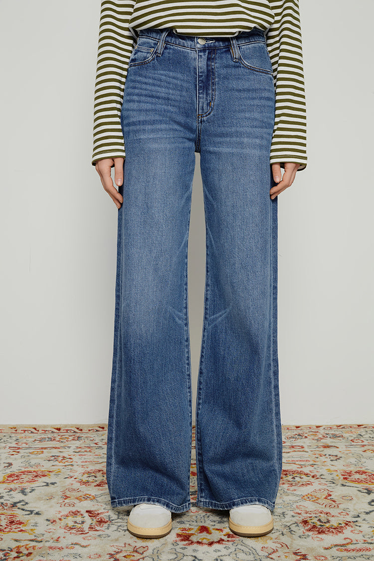 Angeles High Rise Baggy Jeans