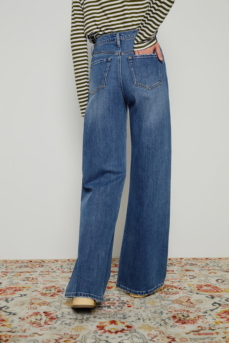 Angeles High Rise Baggy Jeans