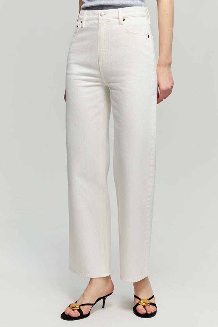 The Cityer Crop Wide Jeans