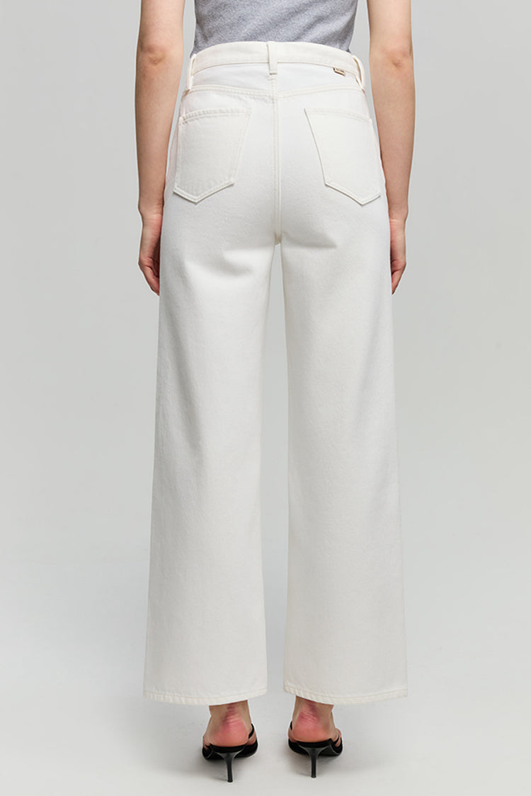 The Cityer Crop Wide Jeans