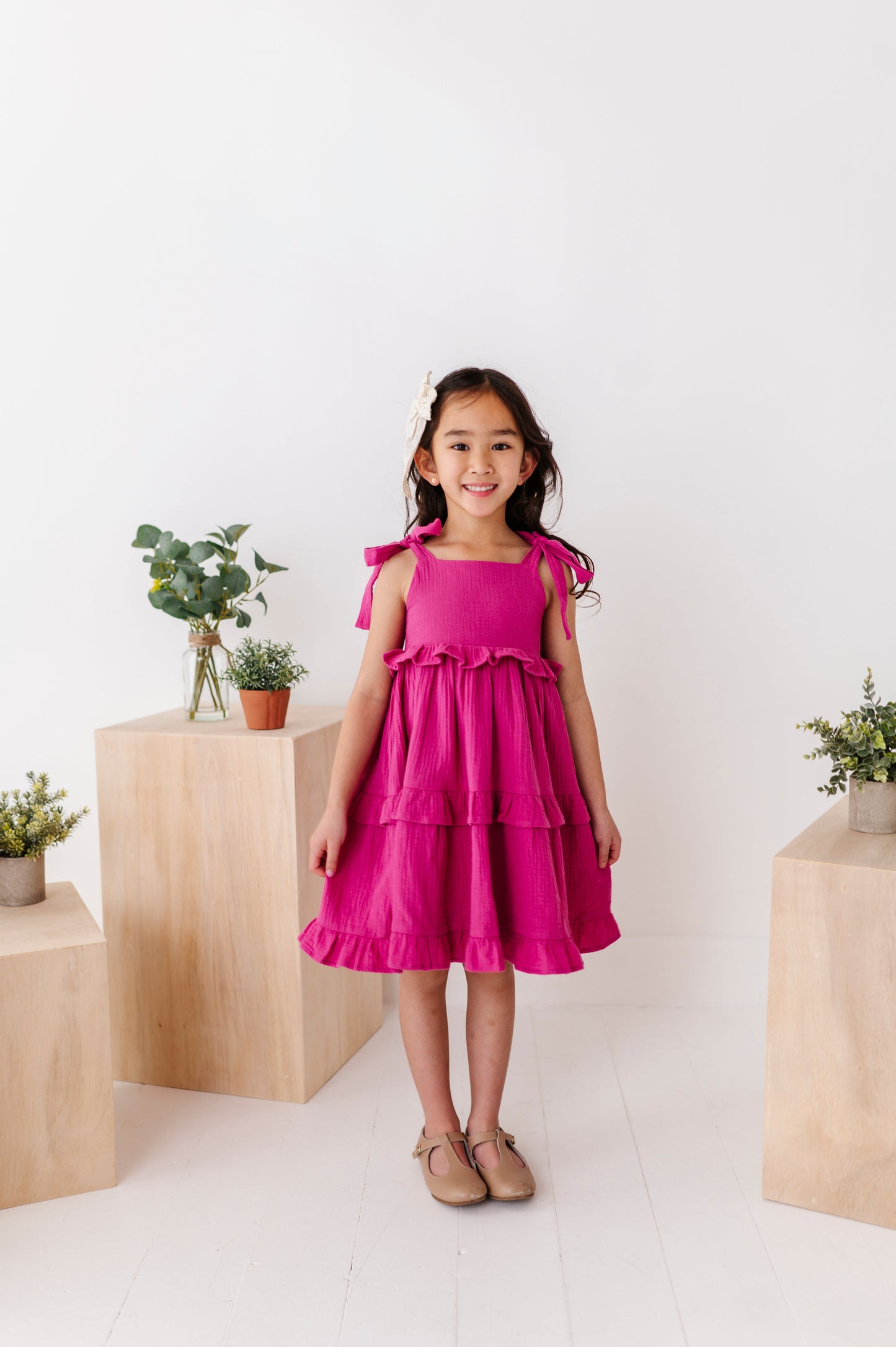 Violet Tulip | Ruffle Strappy Twirl Dress