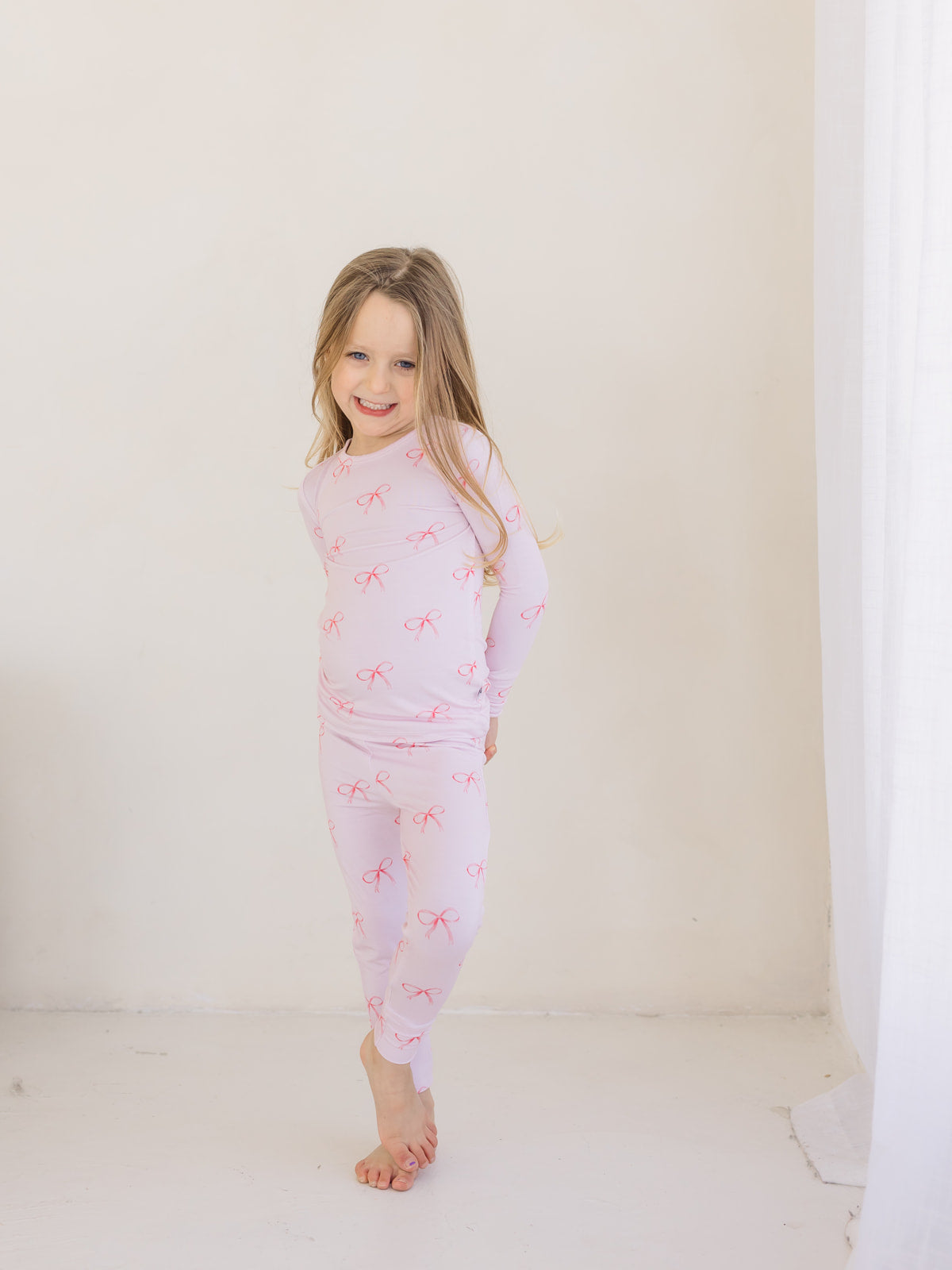 Bows | Bamoo Two Piece Pajamas