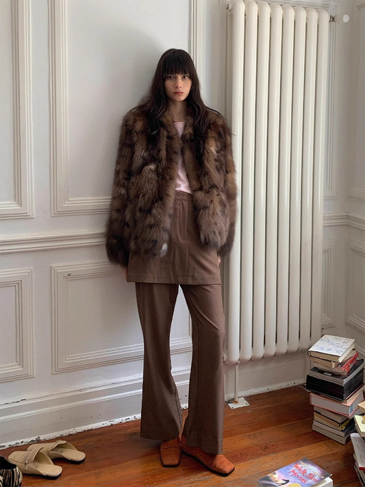 Leopard Resurgence Fox Coat