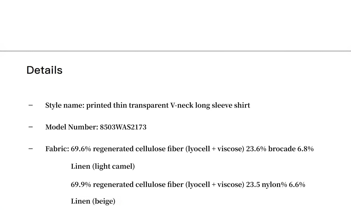 Linen Art Stripe Shirt