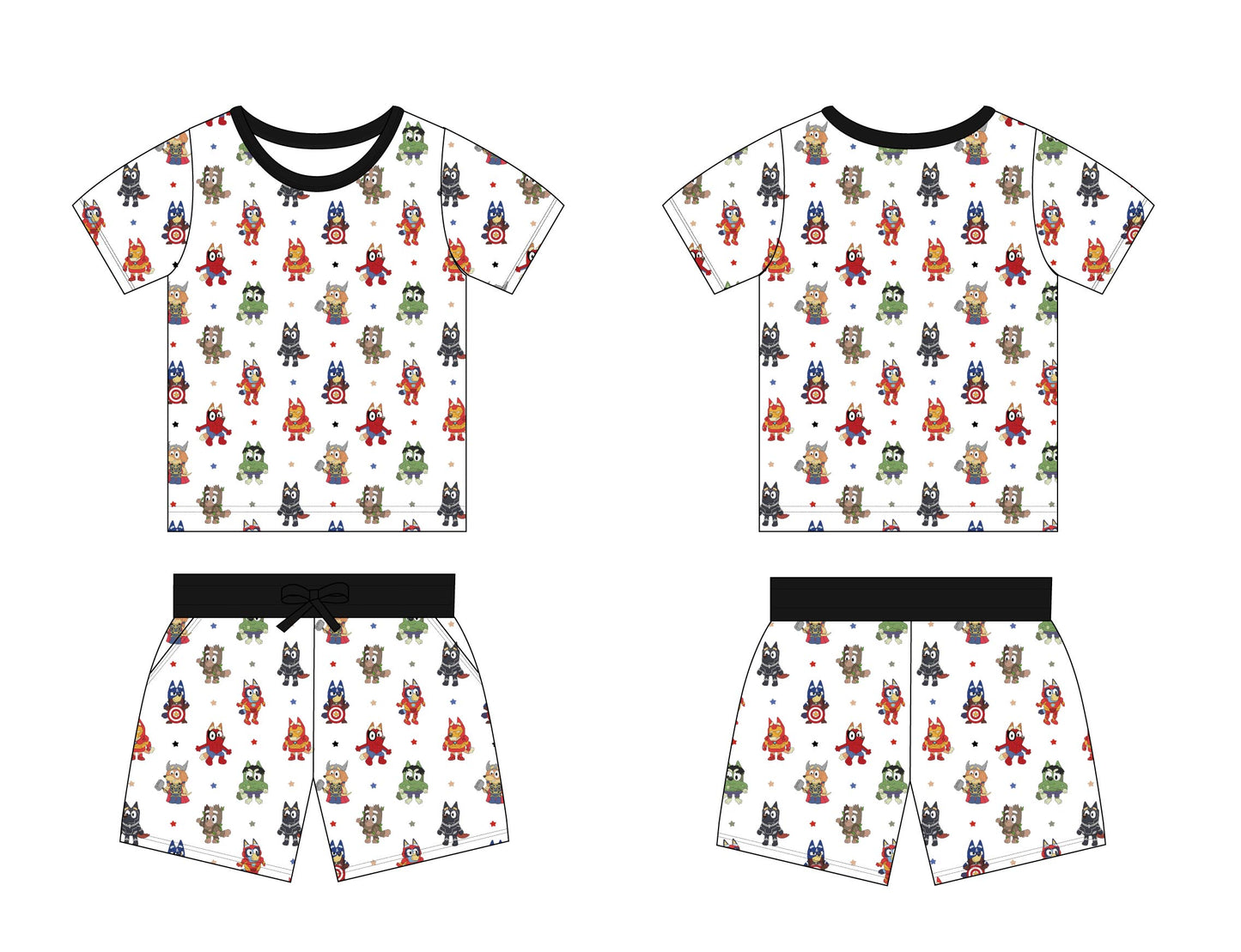 Heroes - Pocket Short Set