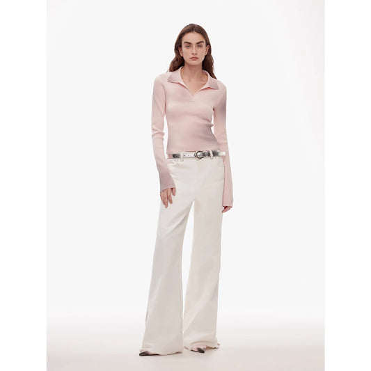 Vintage Style Denim Pants