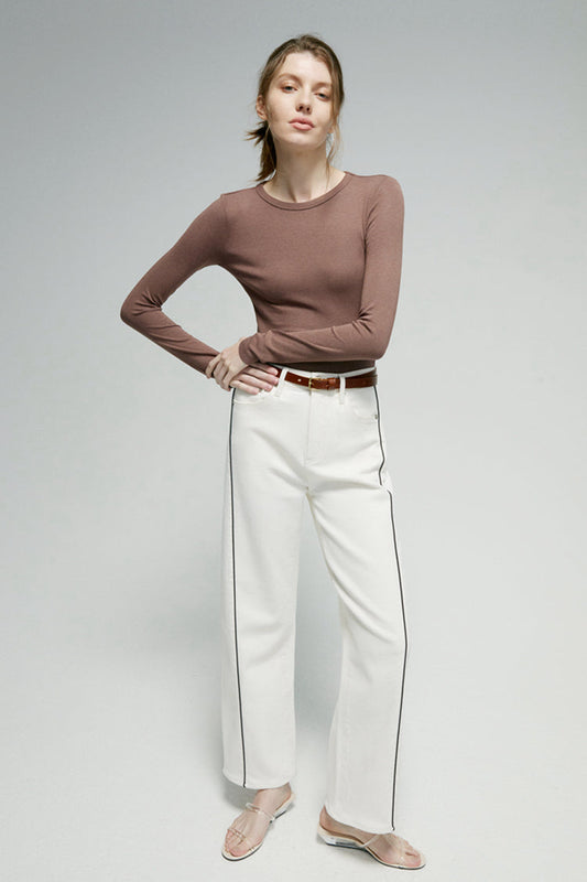 Crush Curve Ankle Jeans