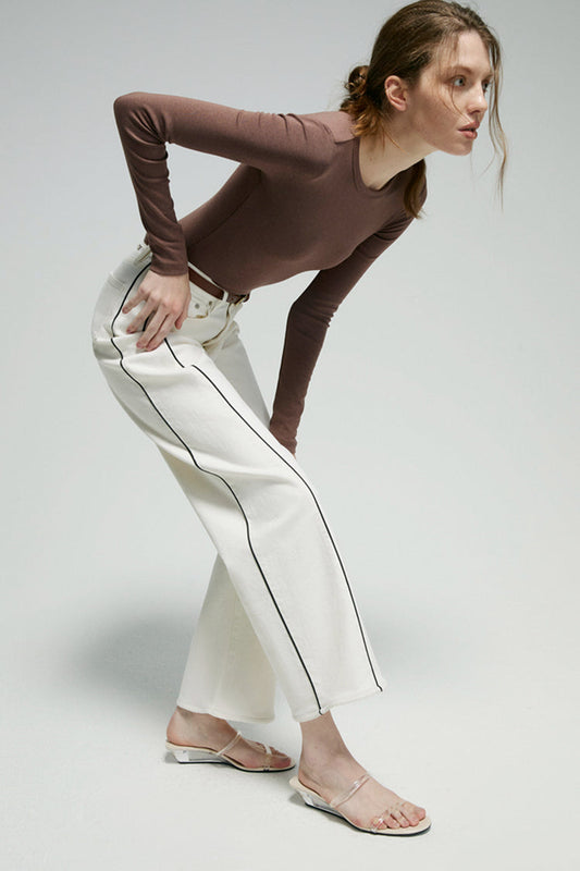 Crush Curve Ankle Jeans