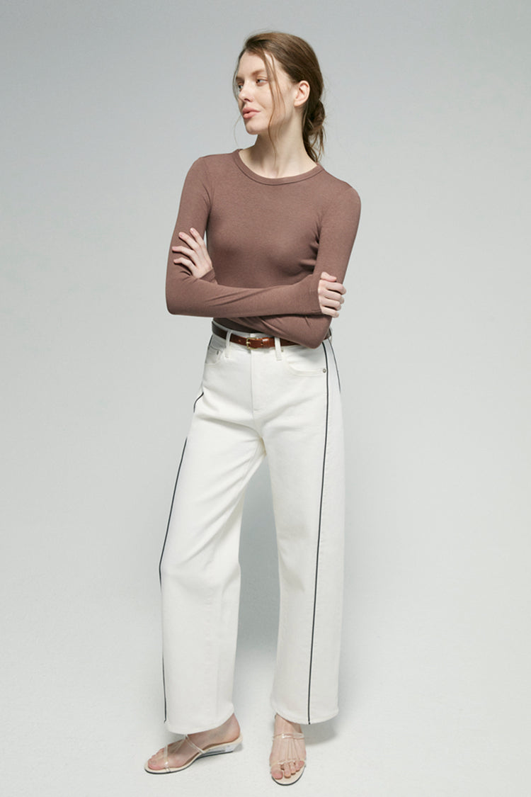 Crush Curve Ankle Jeans