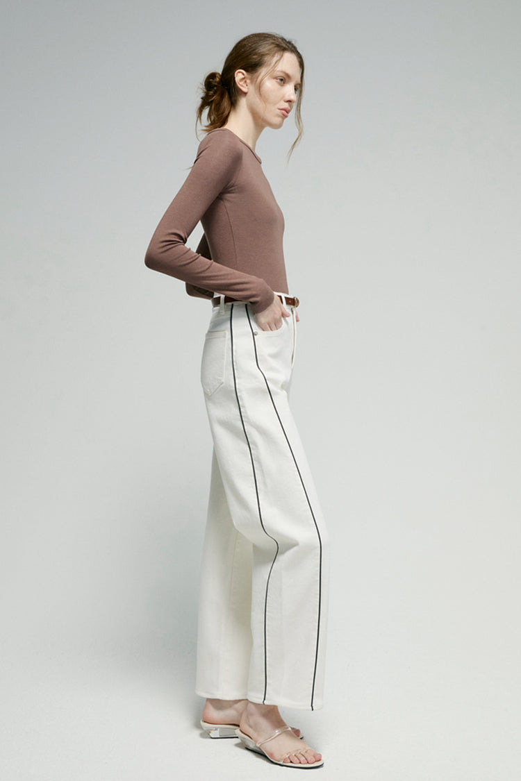 Crush Curve Ankle Jeans