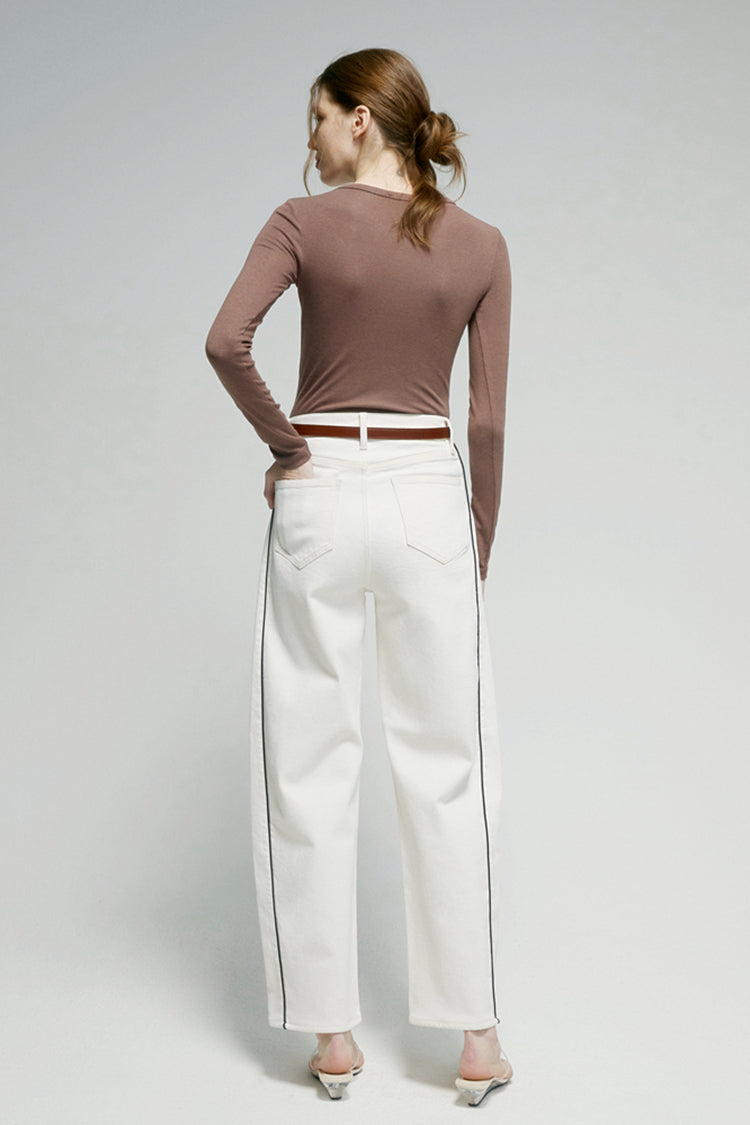 Crush Curve Ankle Jeans