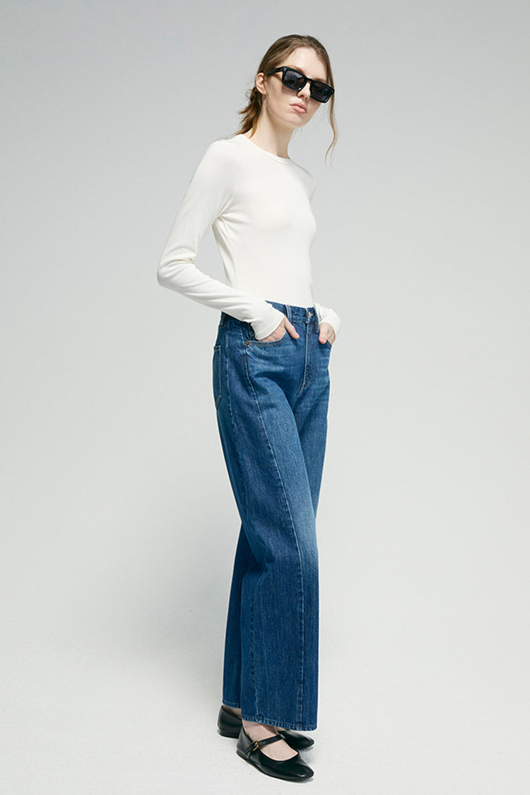 Crush Curve Ankle Jeans