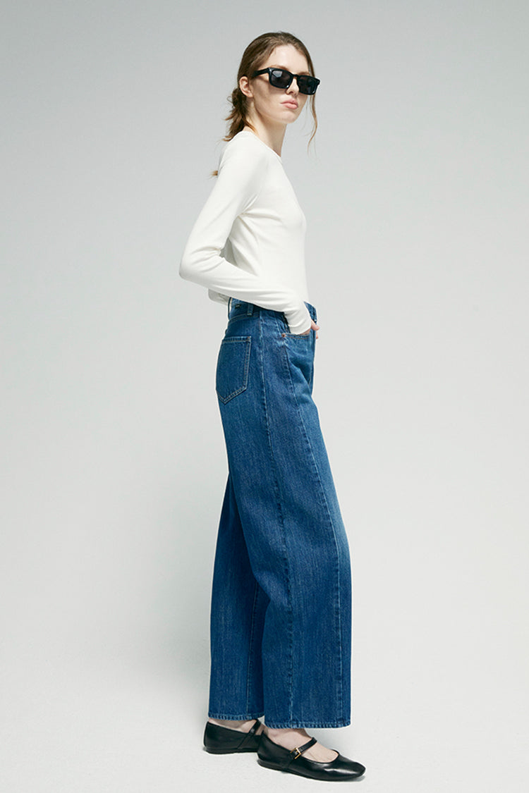 Crush Curve Ankle Jeans