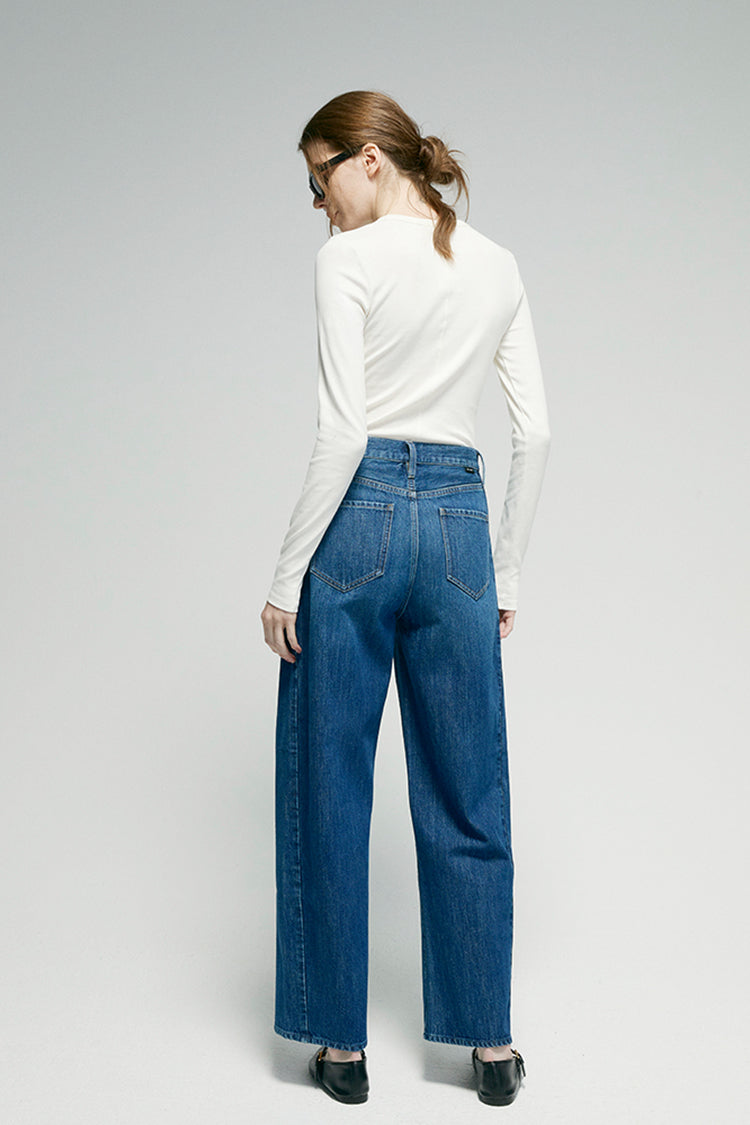 Crush Curve Ankle Jeans