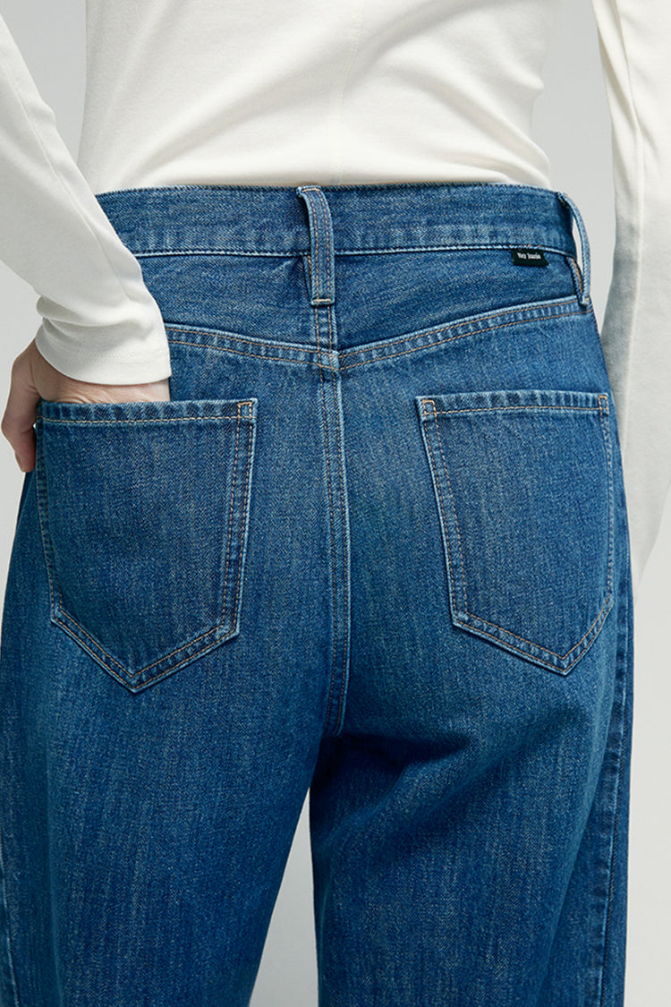 Crush Curve Ankle Jeans