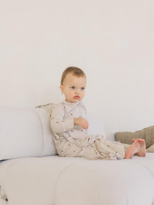 Bumblebee | Bamboo Zip Pajamas