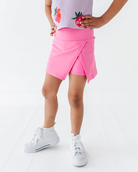 Berry Pink | Side Split Skort