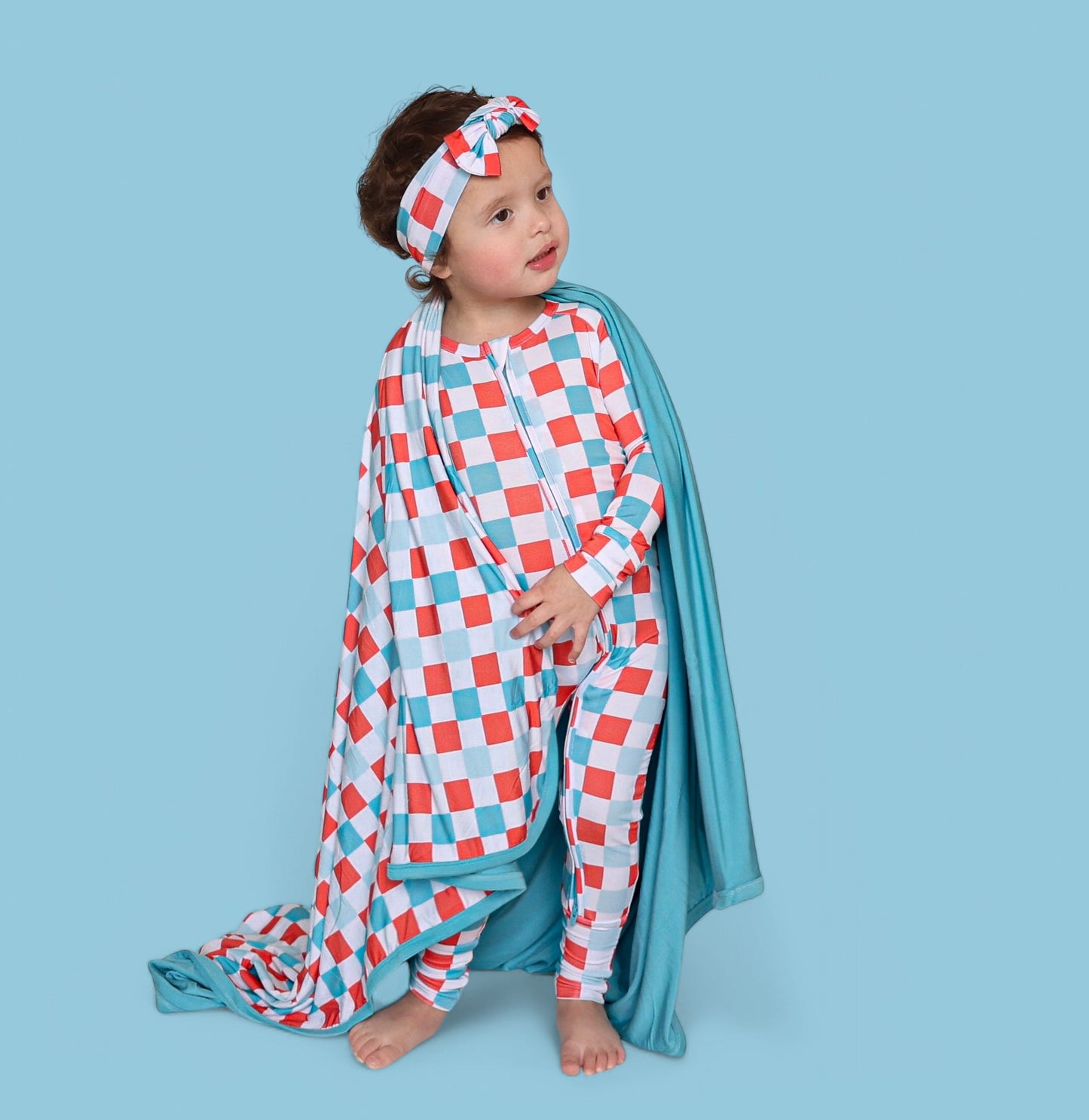 USA CHECKERS DREAM BLANKET
