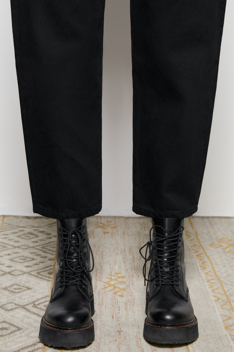 Queens Of Noise High Rise Barrel Jeans [FINAL SALE]