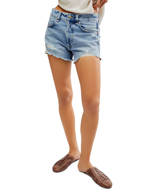 We The Free Now Or Never Denim Shorts