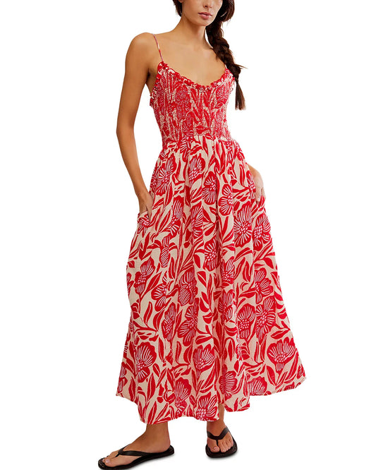 Free People Sweet Nothing Midi Dress