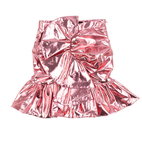 John Richmond - Metallic Pink Skirt
