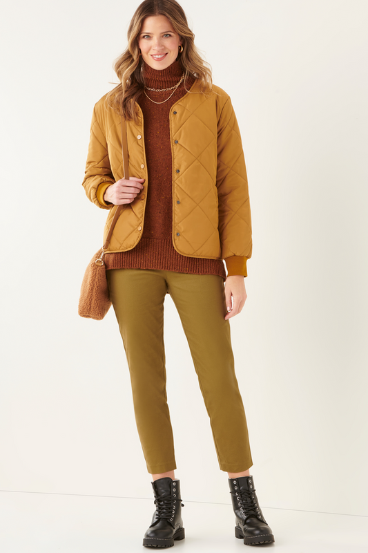 Diamond Puffer Coat