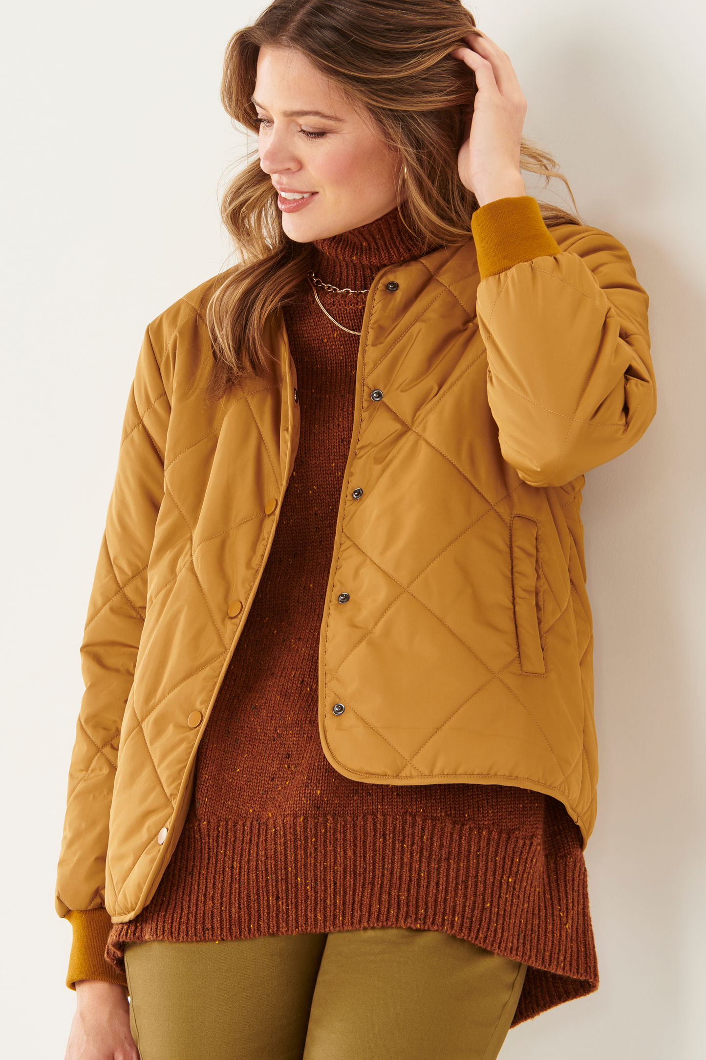 Diamond Puffer Coat