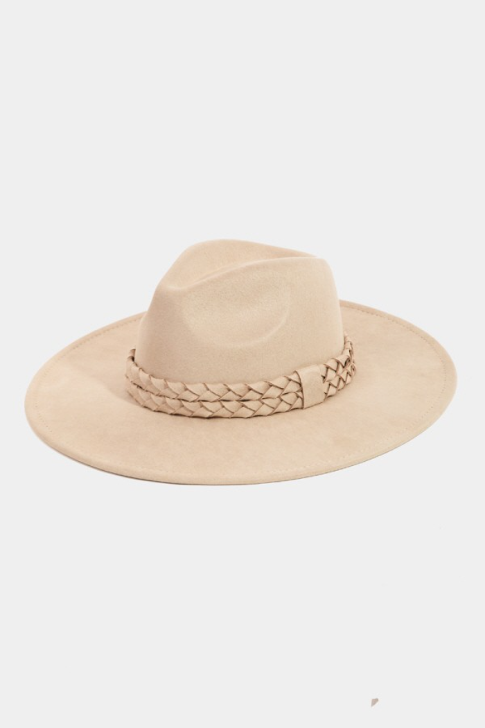 Braided Strap Panama Hat