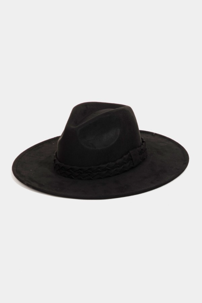 Braided Strap Panama Hat