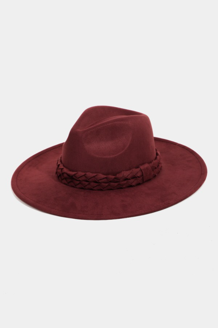 Braided Strap Panama Hat