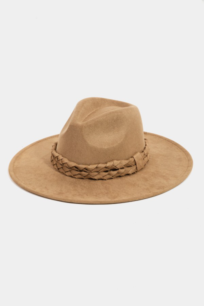 Braided Strap Panama Hat