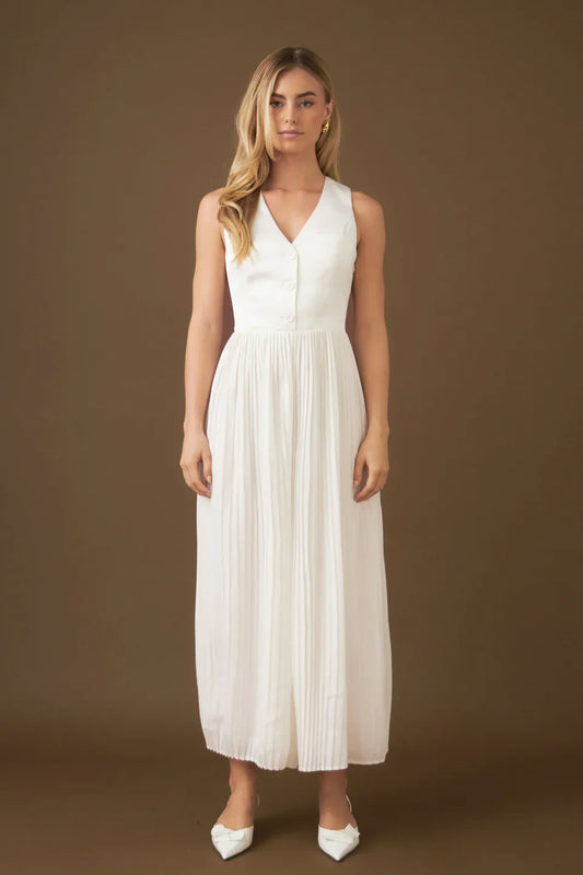Pleated Jumpsuit