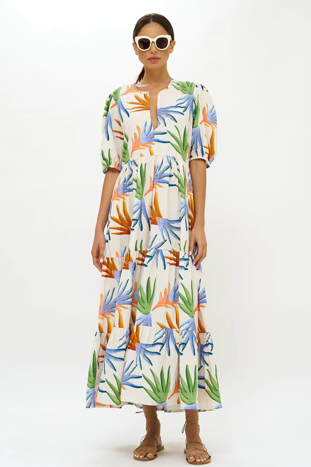 Puff Sleeve Maxi