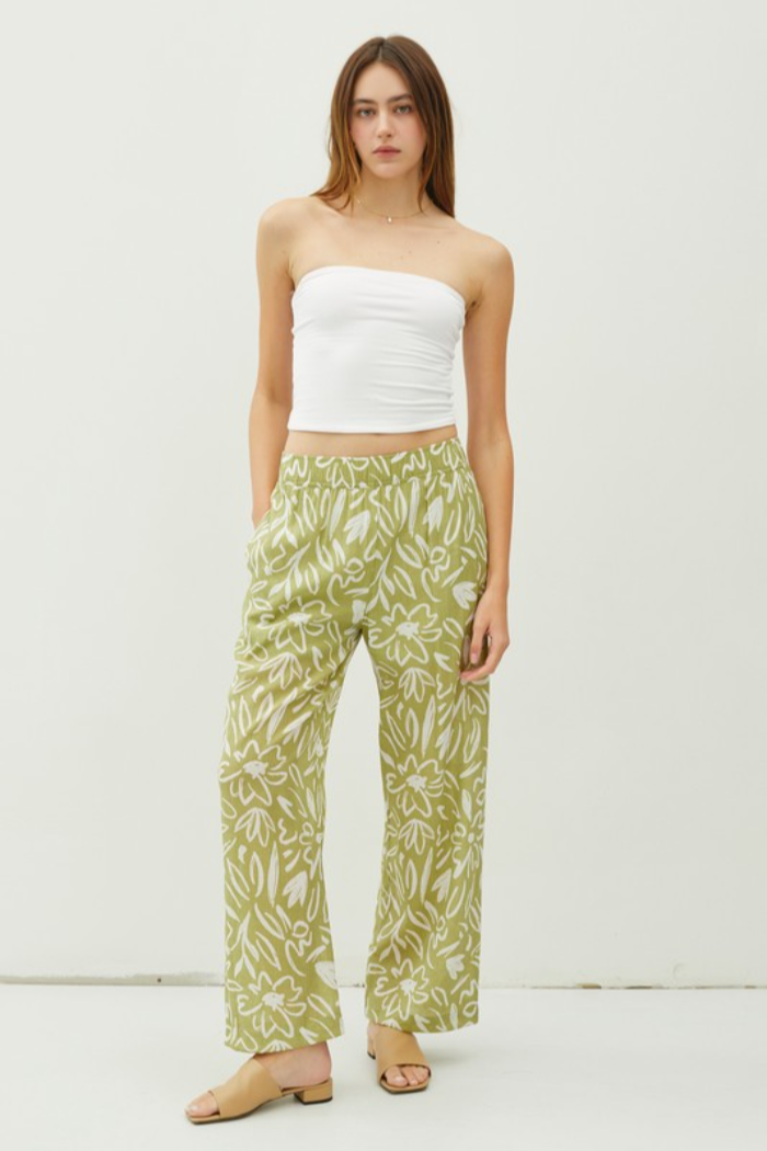 Lightweight Wide Leg Pants