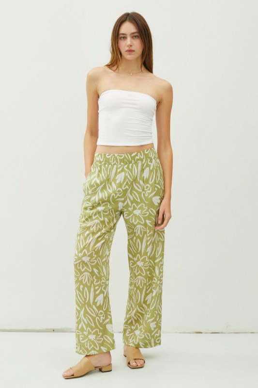 Lightweight Wide Leg Pants