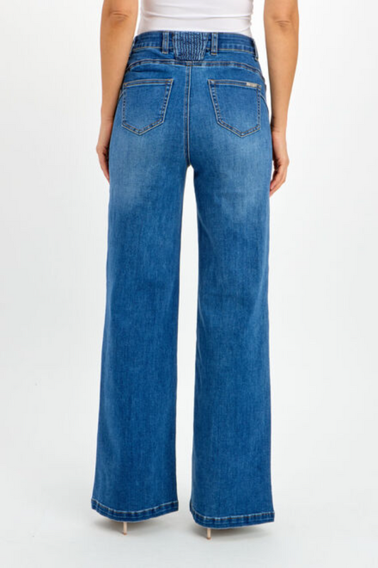High Waist Wide Leg Jean
