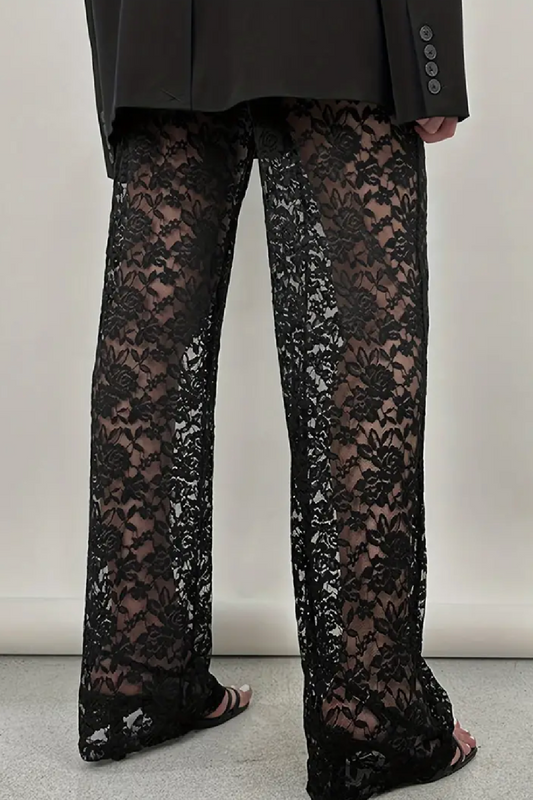 Lace pants