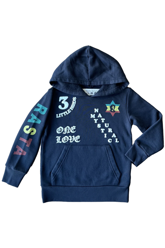 Bob Marley Puffy Paint Hoodie