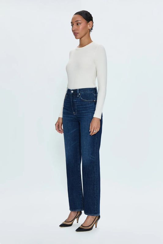 Cassie Super High Rise Straight - Cultivate