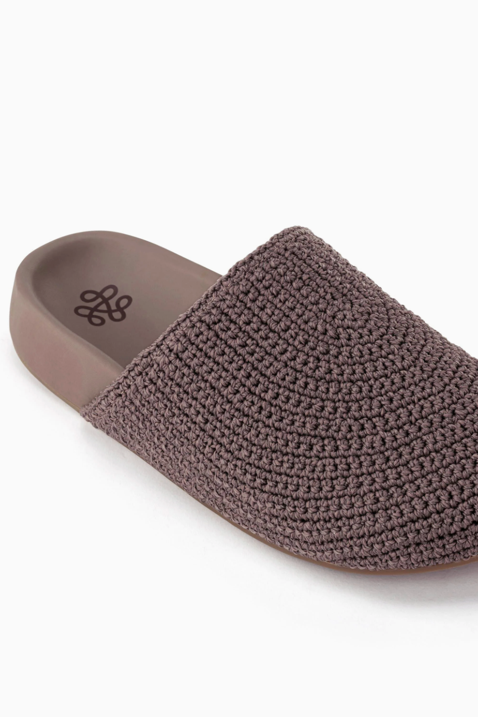 Bolinas Crocheted Clogs - Mushroom