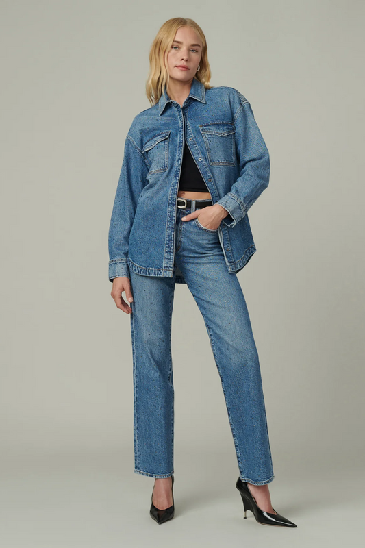The Margot Crystal High Rise Straight - Stargaze
