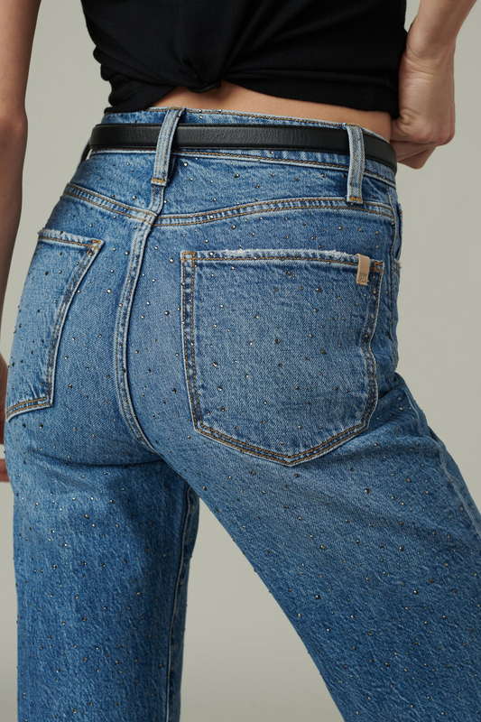 The Margot Crystal High Rise Straight - Stargaze