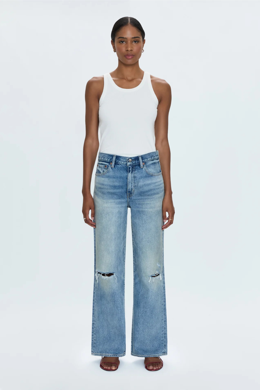 "Hendrix" High Rise Baggy Jean