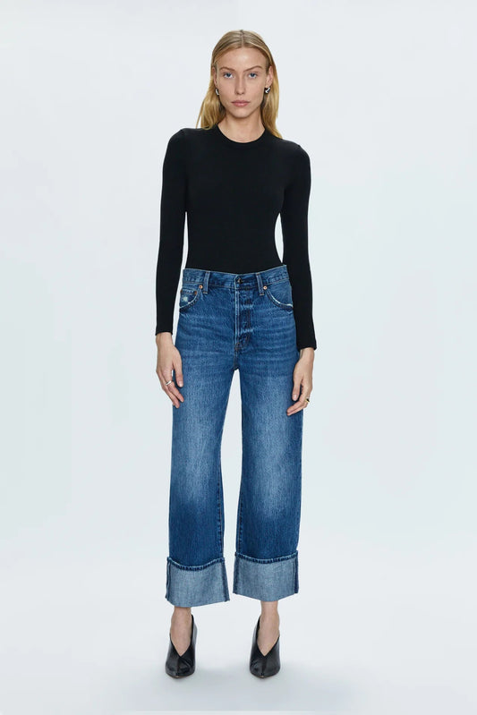 Ryder High Rise Cuffed Jean - Fulton